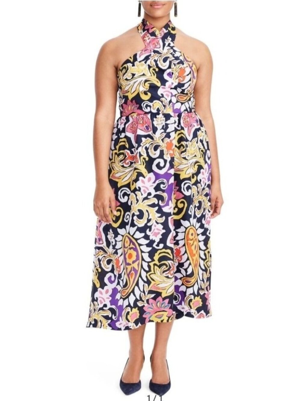 J. Crew Silk Paisley Sarong Dress Luxury Event Party Colorful Lined Size 4